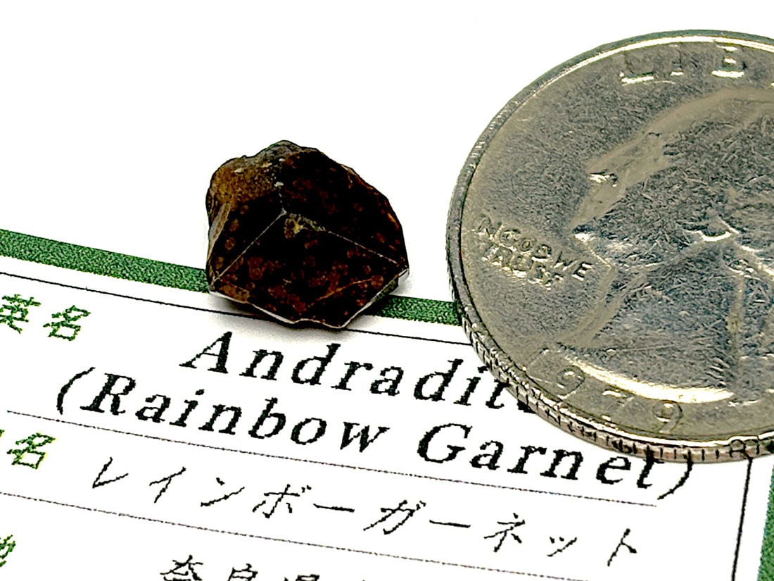 高品質】奈良県天川村産 レインボーガーネット / Rainbow Garnet