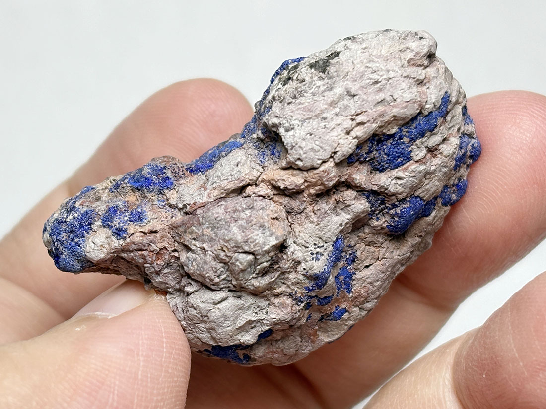 トゥイシット鉱山産 アズライト ( 藍銅鉱 )/ Azurite