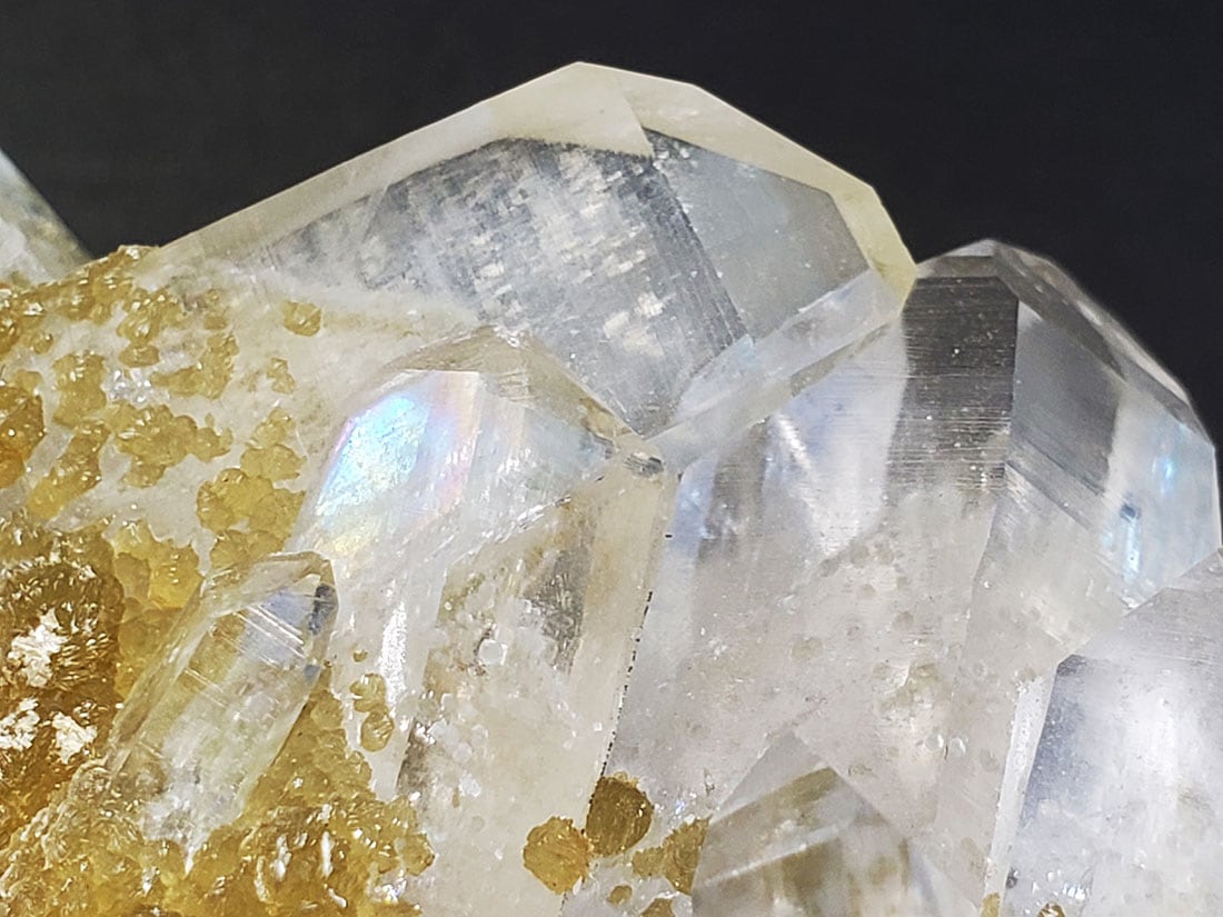 モスコバイトオンクォーツ/Muscovite on Quartz Tantric Twins Crystal 