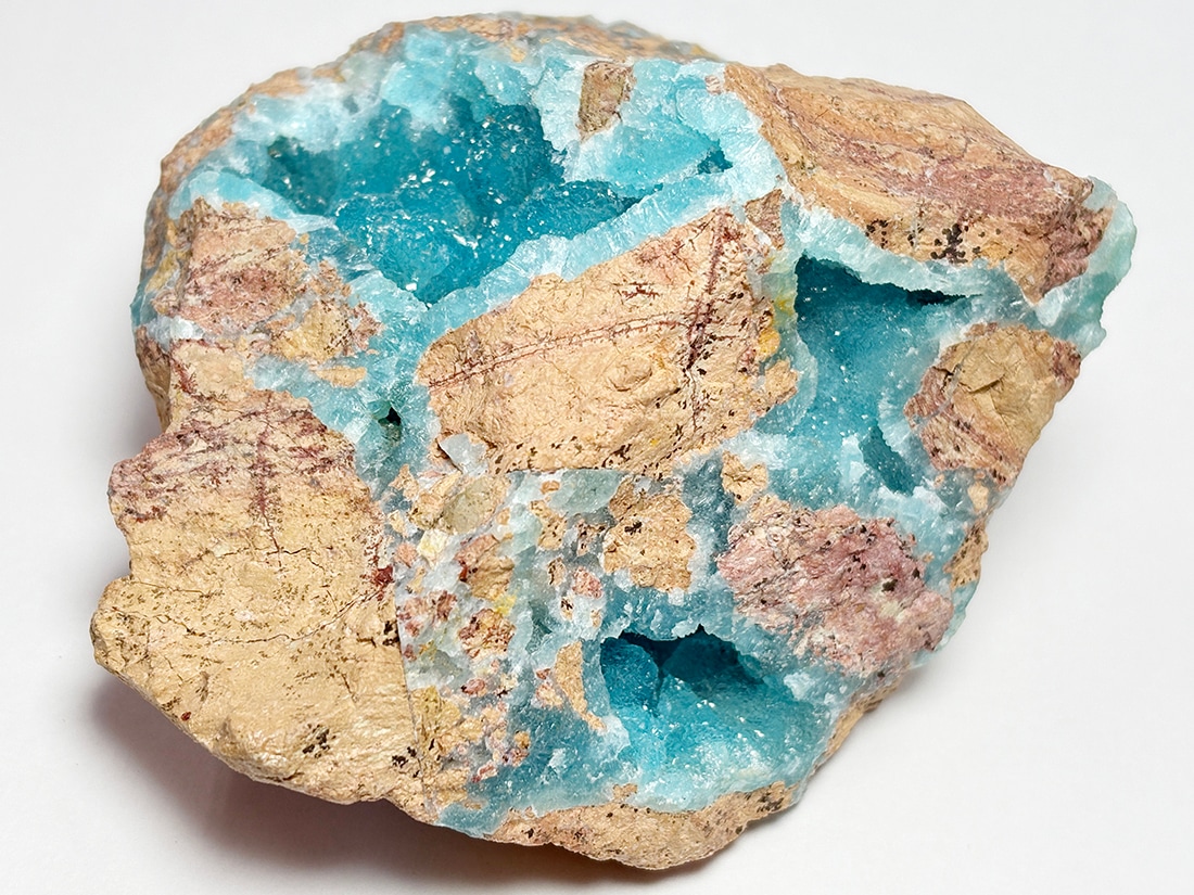 コンゴ民主共和国 ヘミモルファイト ( 異極鉱 )/ Hemimorphite