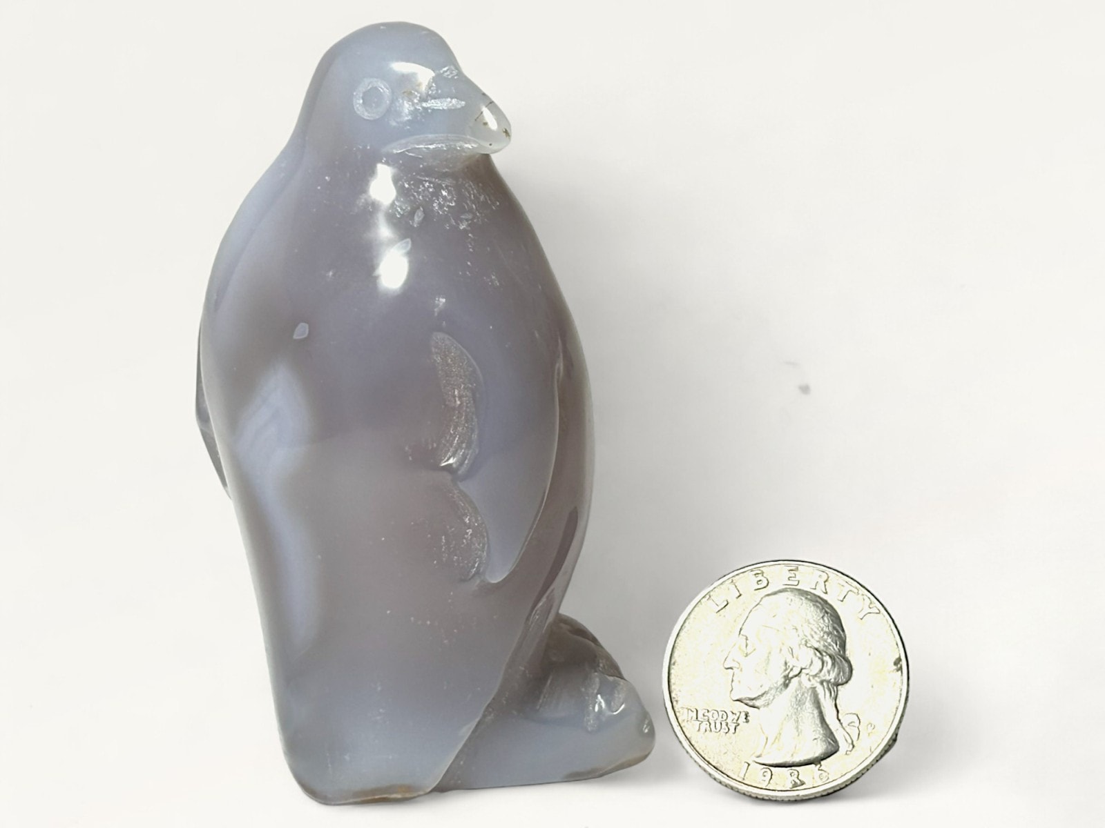 アゲート ジオード ペンギン / Polished Agate Penguin