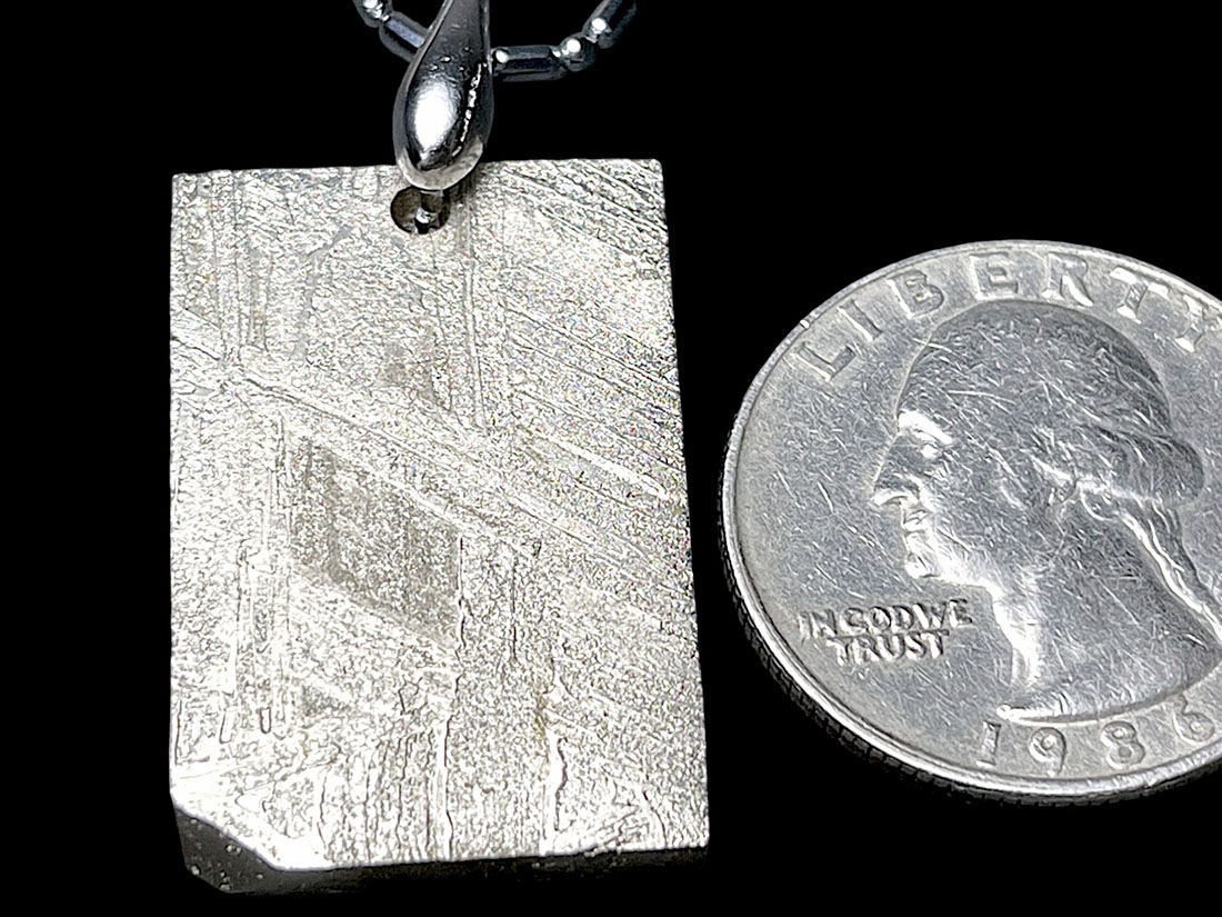 藤田　ギベオン隕石 Gibeon Meteorite 重さ41ｇ ギベオン隕石 (12.2g) ペンダントトップ / Gibeon Meteorite