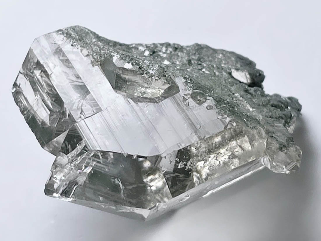 インド マニハール産 ヒマラヤ水晶 (タントリックツイン/タビュラー