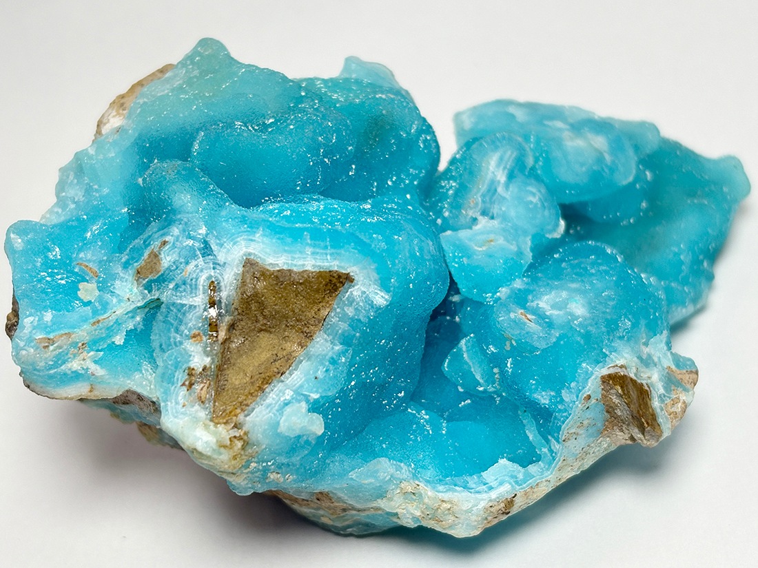 コンゴ民主共和国 ヘミモルファイト ( 異極鉱 )/ Hemimorphite