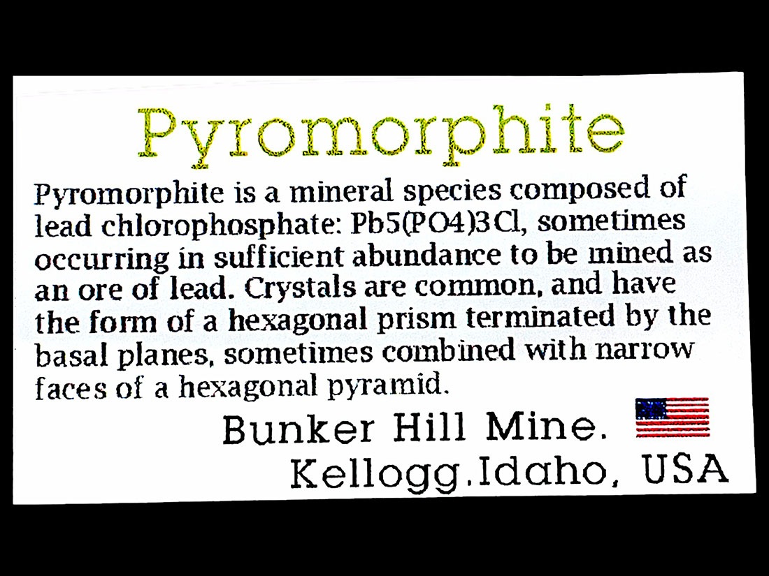 アイダホ州産 パイロモルファイト