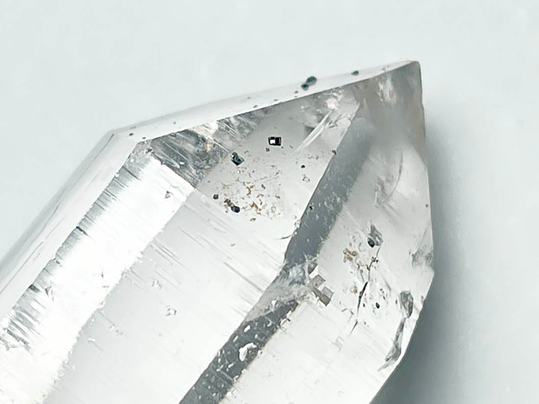インド マニハール産 ヒマラヤ水晶 アナテース共生 (セルフヒールド