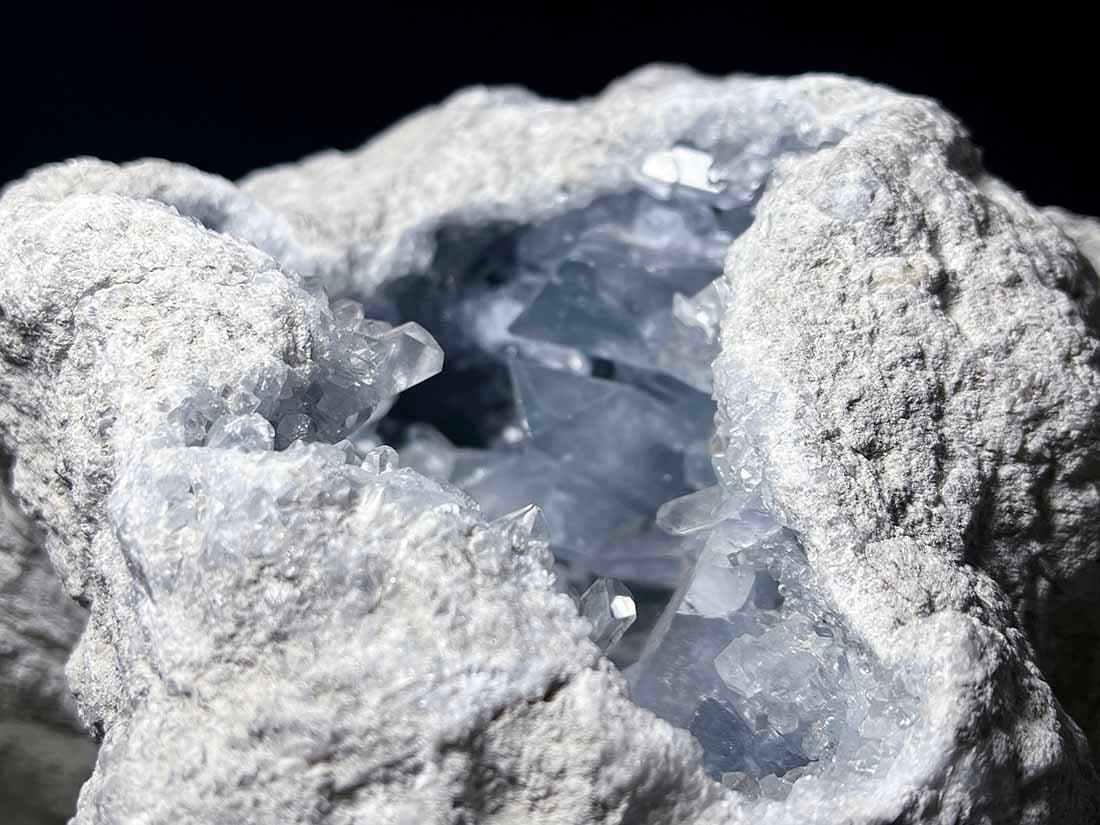 マダガスカル産セレスタイト