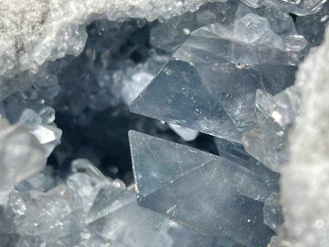 マダガスカル産セレスタイト