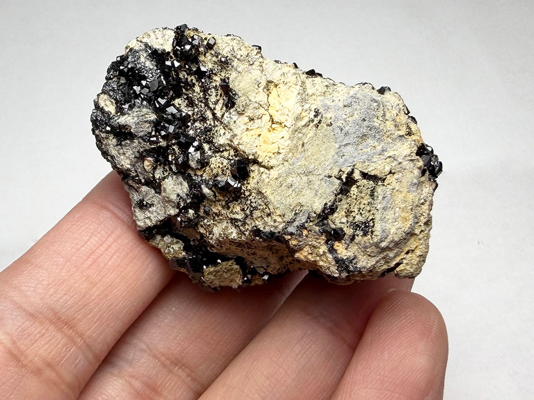 カリフォルニア州産メラナイト ( 灰鉄柘榴石 )/ Melanite