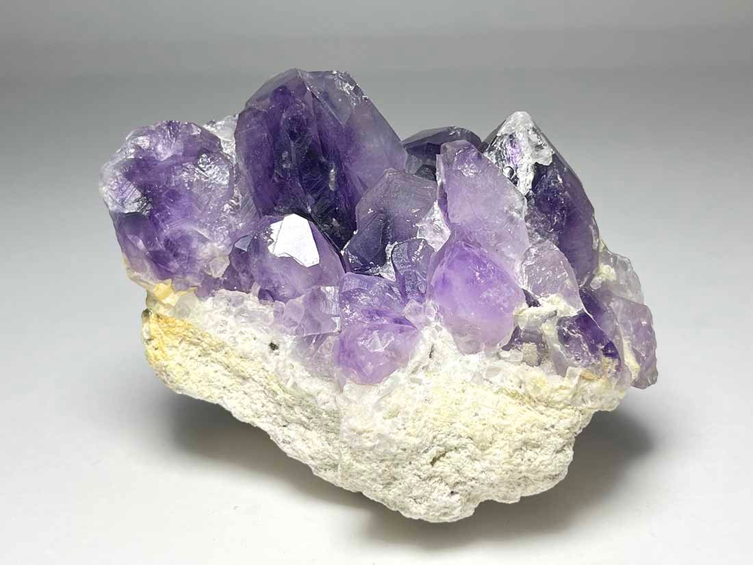 1216　古代ローマンガラス３枚ペンダントヘッドにモロッコSVとアメジスト 古代ローマンガラス3枚ペンダントヘッドに(モロッコSVとアメジスト