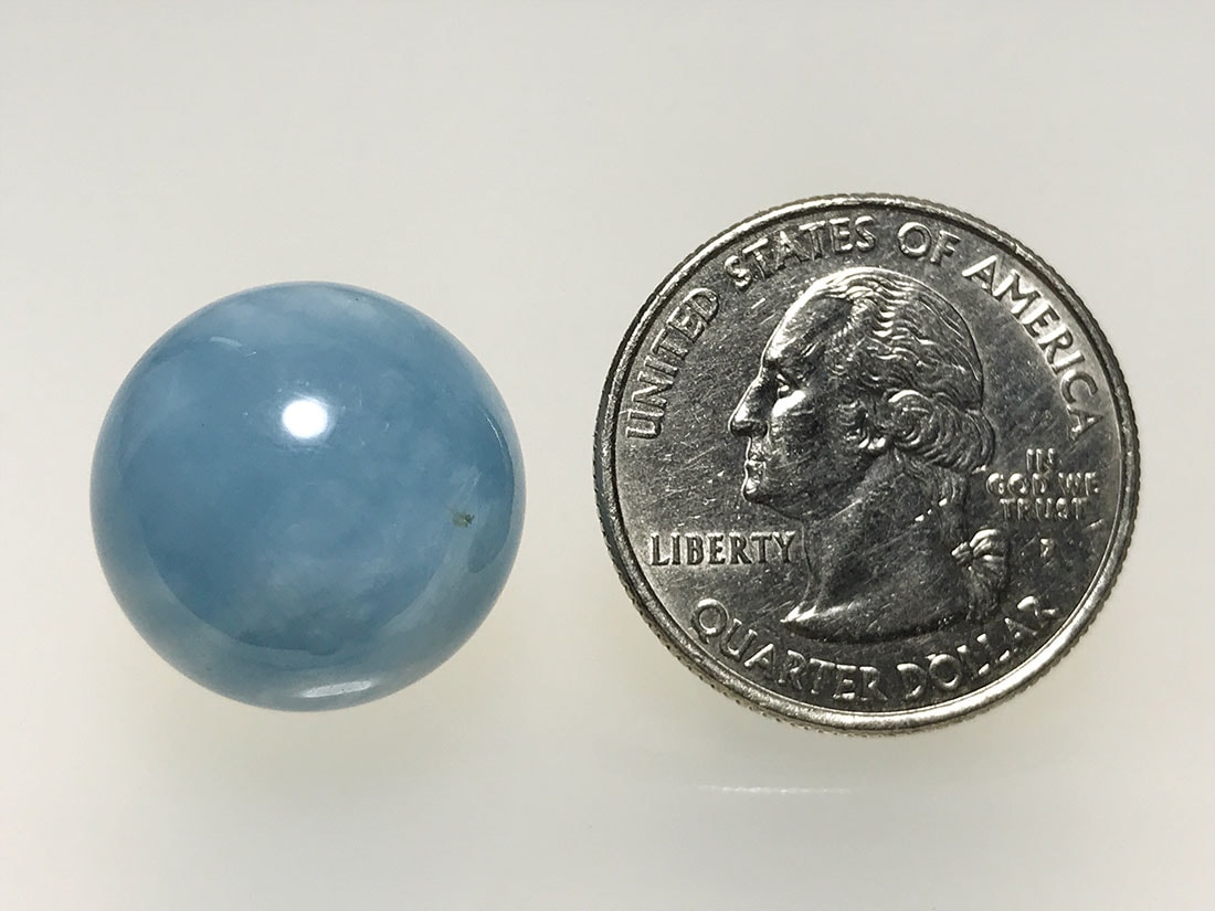 アクアマリン 18mm丸玉/Aquamarine | アクアマリン 丸玉・エッグ  