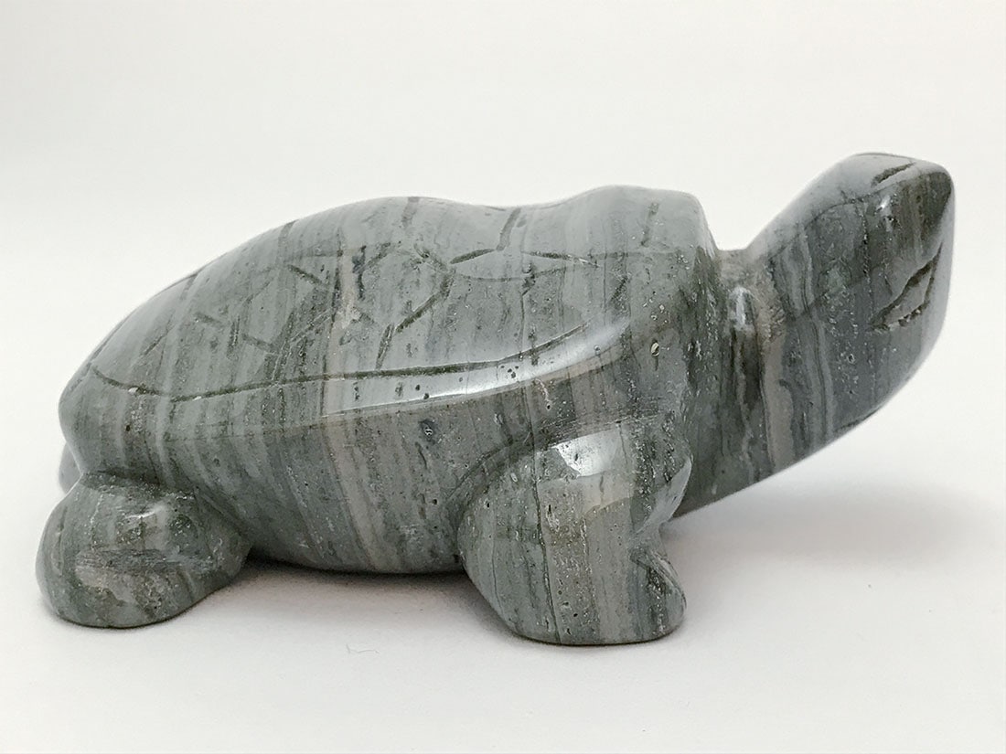 亀　彫刻品 オーシャンジャスパー 亀 彫刻