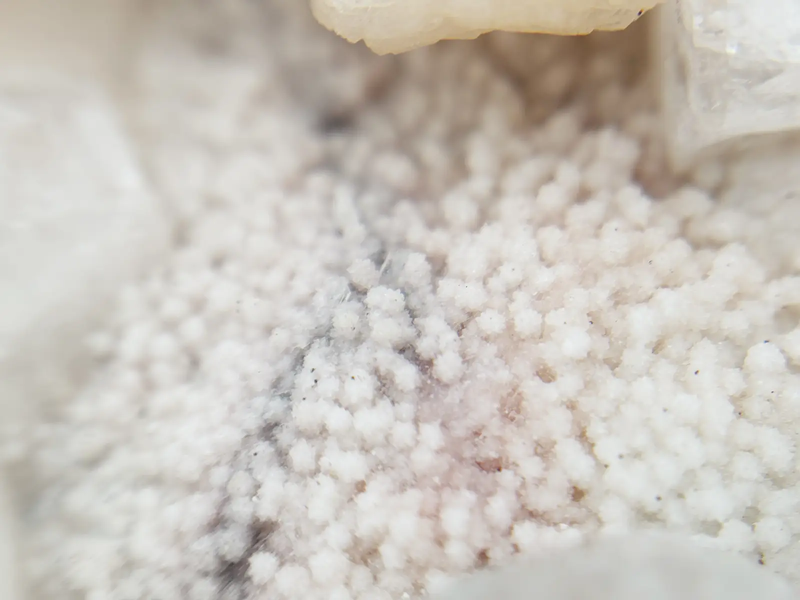 インド産アポフィライトwithスティルバイト /Apophyllite with Stilbite
