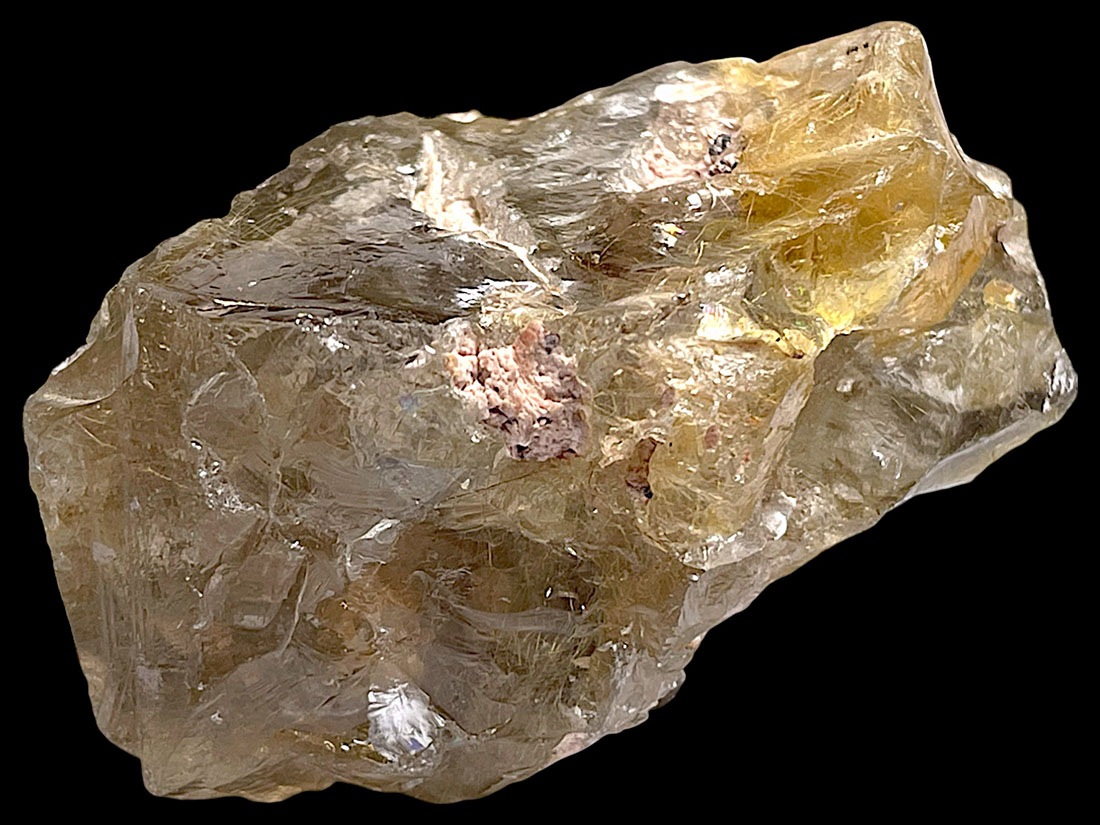 ブラジル産 ルチルクォーツ ( 金鉱石入り水晶 )/Rutilated Quartz