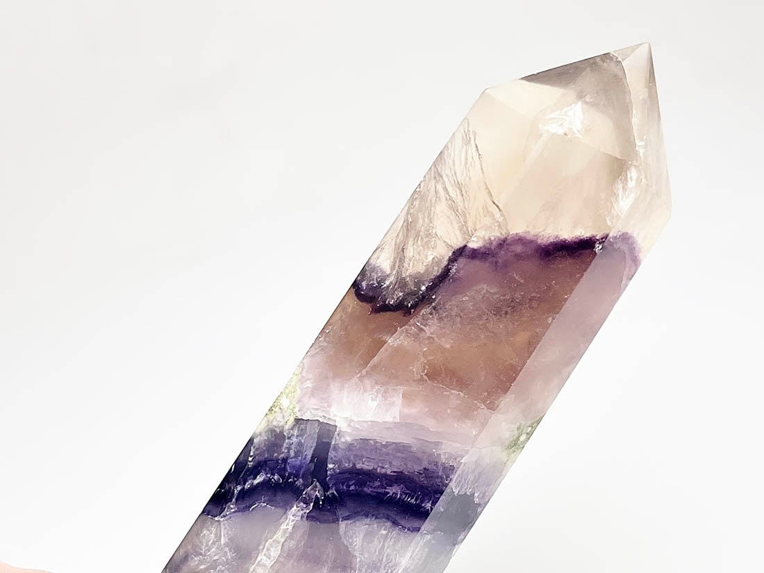 マダガスカル産 フローライト ポイント / Fluorite ( 蛍石 )