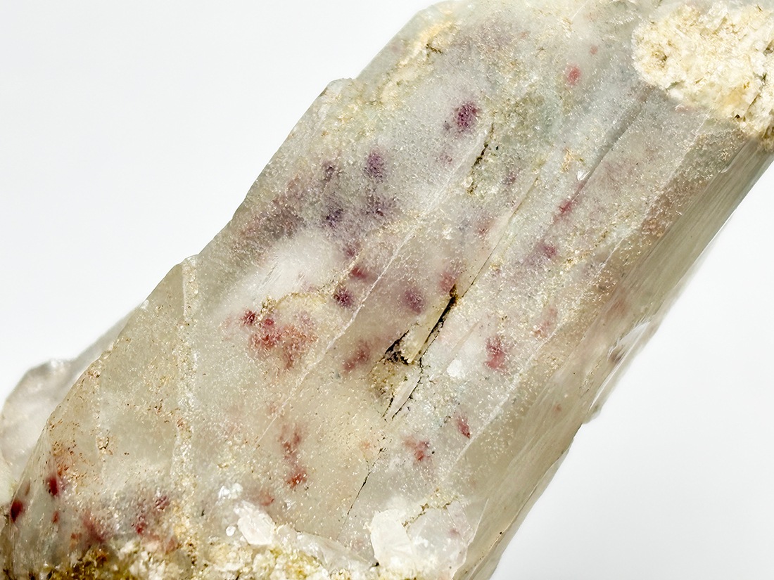 マダガスカル産　レッドクレイエレスチャル　68g ウィンドウクォーツ　高透明度 マダガスカル産 レッドクレイエレスチャル 68g ウィンドウクォーツ 高