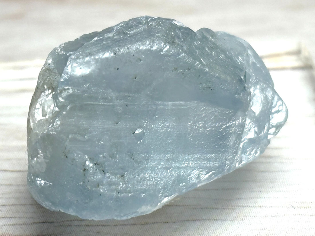 【マダガスカル/サコアニー鉱床産】セレスタイト単結晶 セレスタイト(天青石)