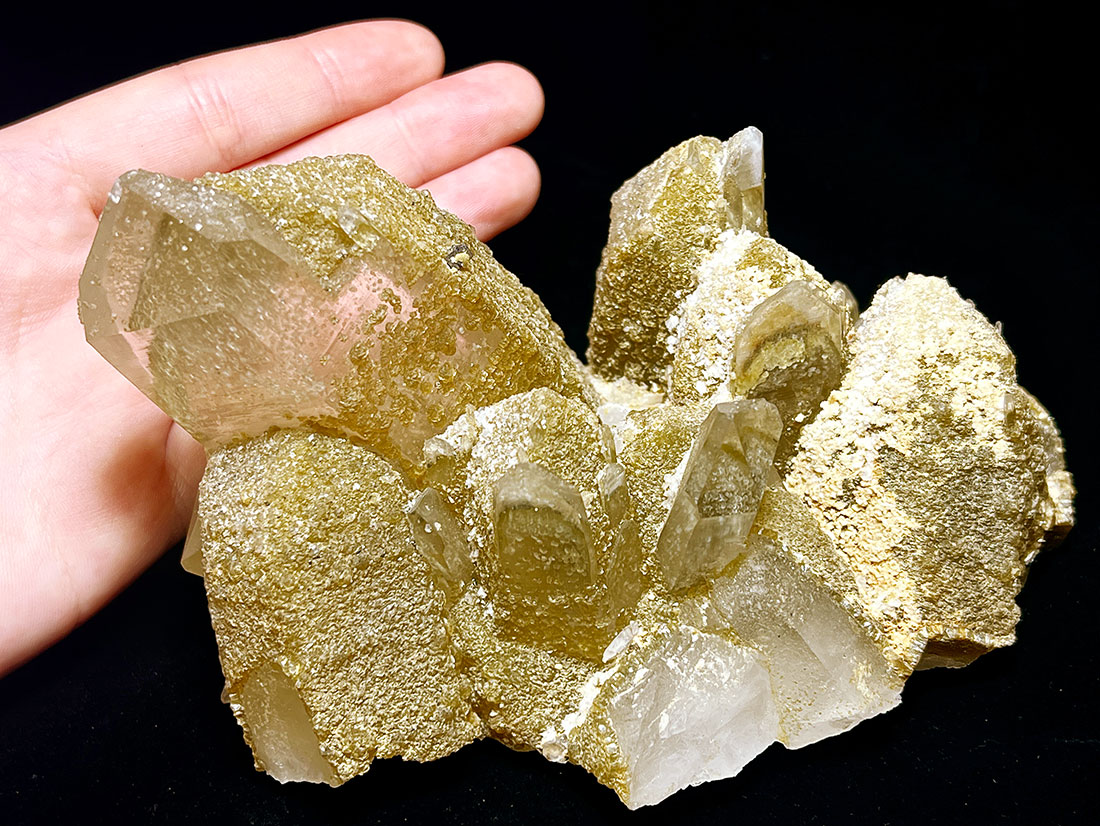 モスコバイトオンクォーツ/Muscovite on Quartz Tantric Twins Crystal