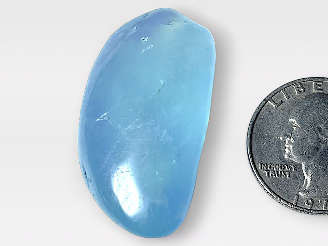 モザンビーク産 アクアマリン タンブル