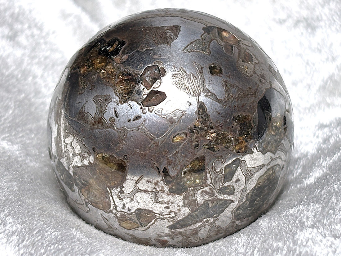 ロシア産 セイムチャン隕石 37mm 丸玉 / Seymchan meteorite