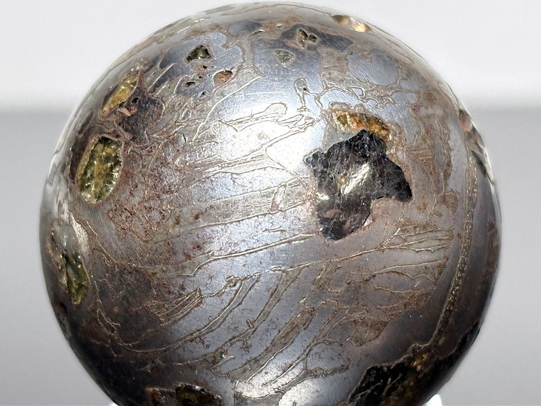 ロシア産 セイムチャン隕石 37mm 丸玉 / Seymchan meteorite