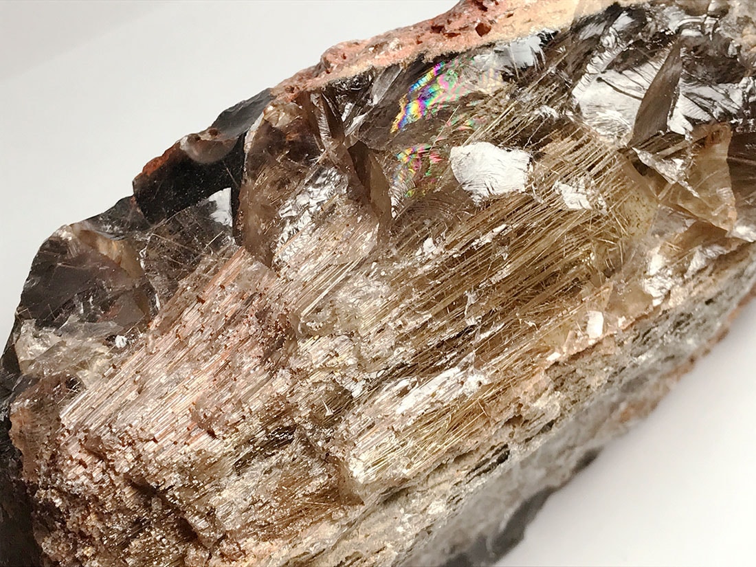 ブラジル産 ルチルクォーツ ( 金鉱石入り水晶 )/Rutilated Quartz