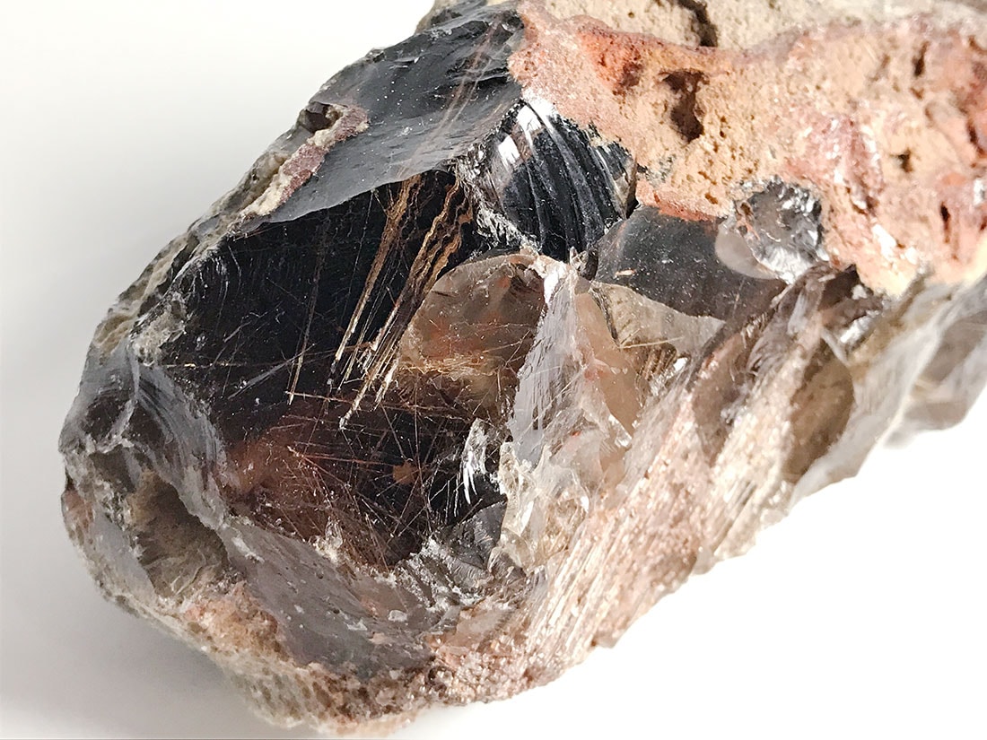 ブラジル産 ルチルクォーツ ( 金鉱石入り水晶 )/Rutilated Quartz