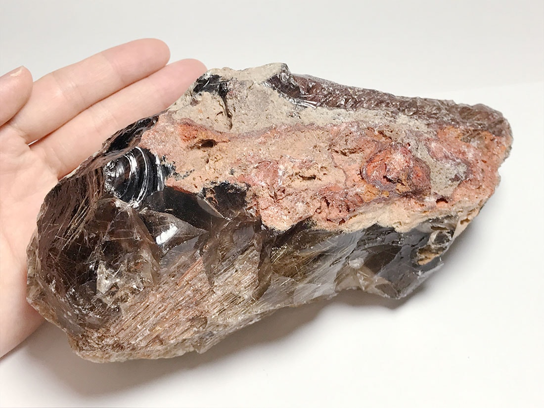 ブラジル産 ルチルクォーツ ( 金鉱石入り水晶 )/Rutilated Quartz