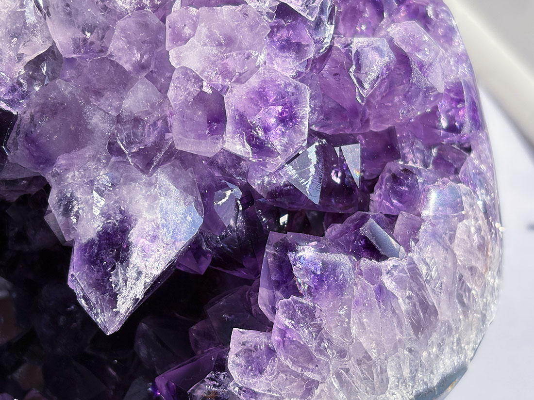 ウルグアイ産 アメジスト ジオード ( 紫水晶 )/ Amethyst