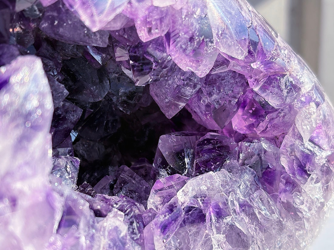 ウルグアイ産 アメジスト ジオード ( 紫水晶 )/ Amethyst