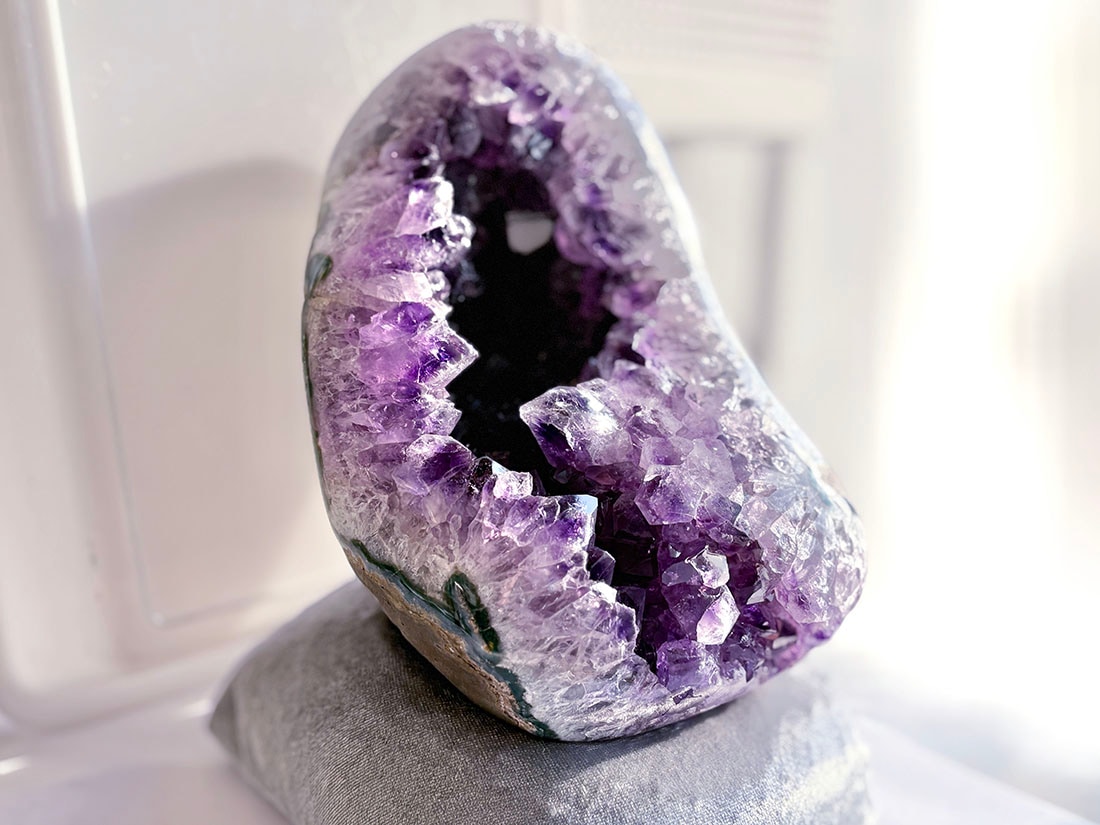 ウルグアイ産 アメジスト ジオード ( 紫水晶 )/ Amethyst