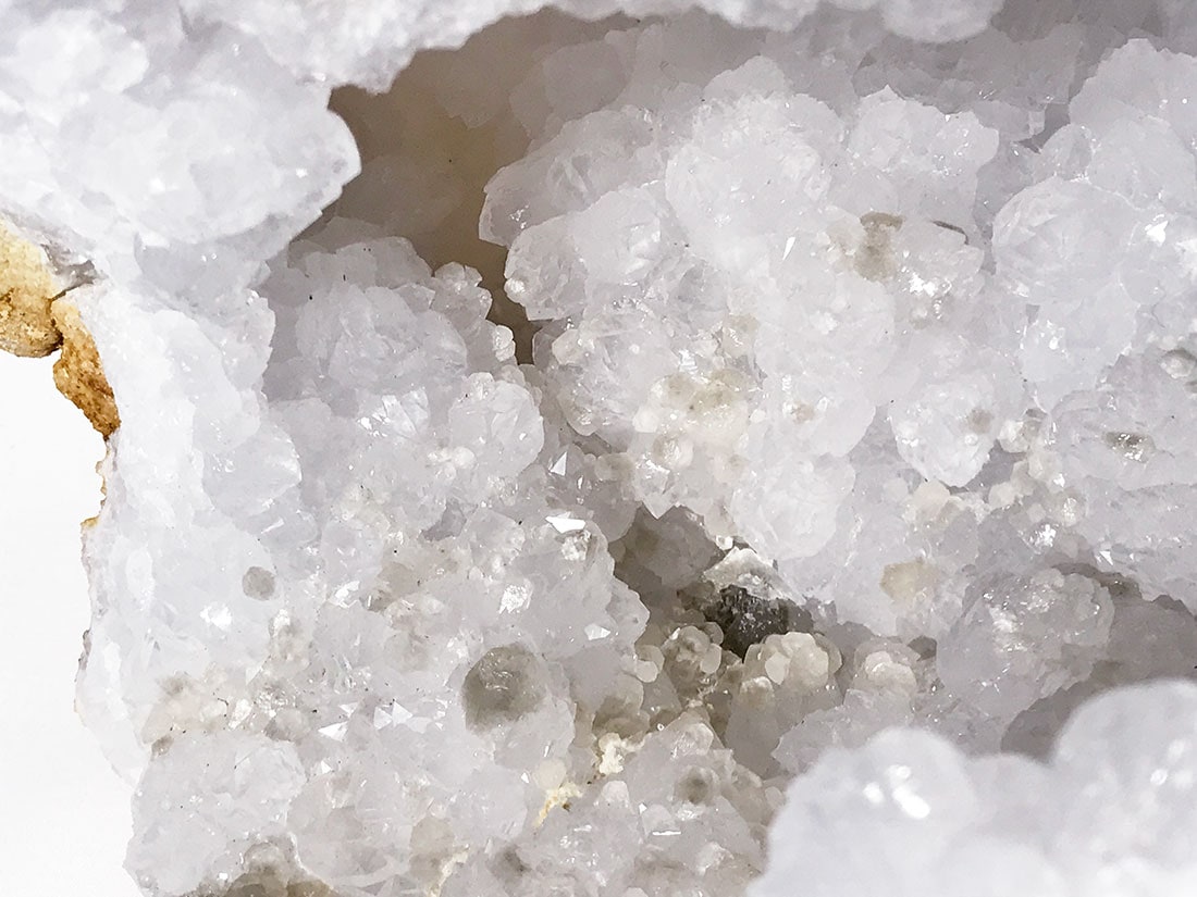 モロッコ産♡水晶♡ジオード♡ハート No.2283 モロッコ産♡水晶