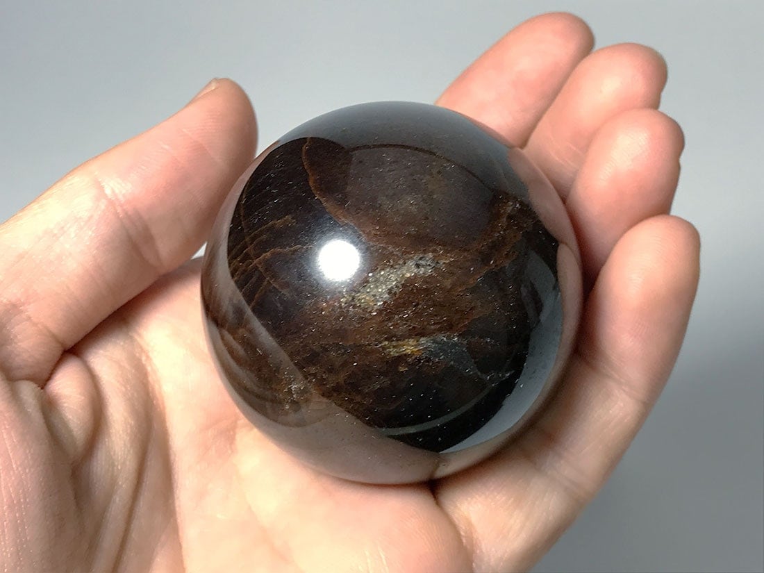 トラピッチェアメジスト(アメトリン)48mm丸玉