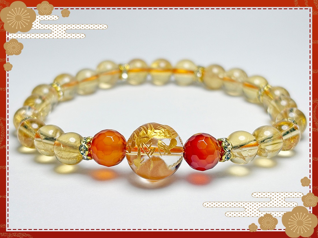 三つ玉悪いもの跳ね返しの2026馬オルゴブレスレット 三つ玉悪いもの跳ね返しの2026馬オルゴブレスレット 2026年(令和8