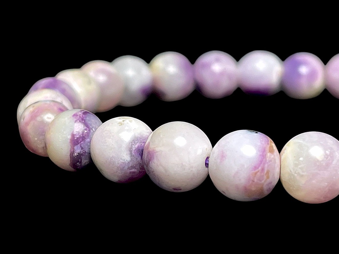 ティファニーストーン　ブレスレット トップクオリティ]ティファニーストーンブレスレット（約8.5mm玉