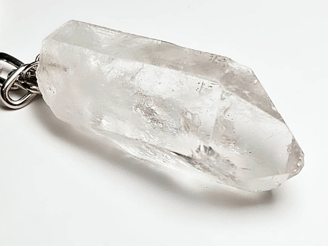 ブラジル水晶 ブラジル・ミナスジェライス州産ルチルinクォーツ5｜ファインミネラル