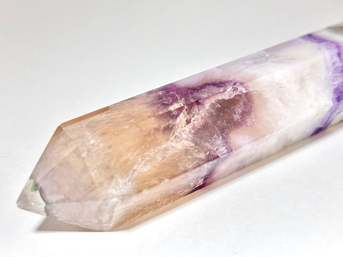 マダガスカル産 フローライト ポイント型ポリッシュ / Fluorite ( 蛍石 )