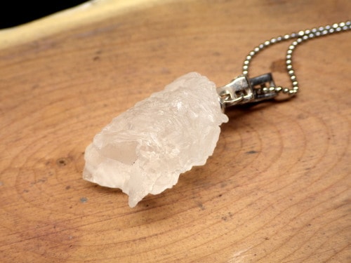 【自然からのメッセージ】ヒマラヤ山脈アイスクリスタル約229g ヒマラヤ・クル渓谷産 アイスクリスタル ペンダントトップ