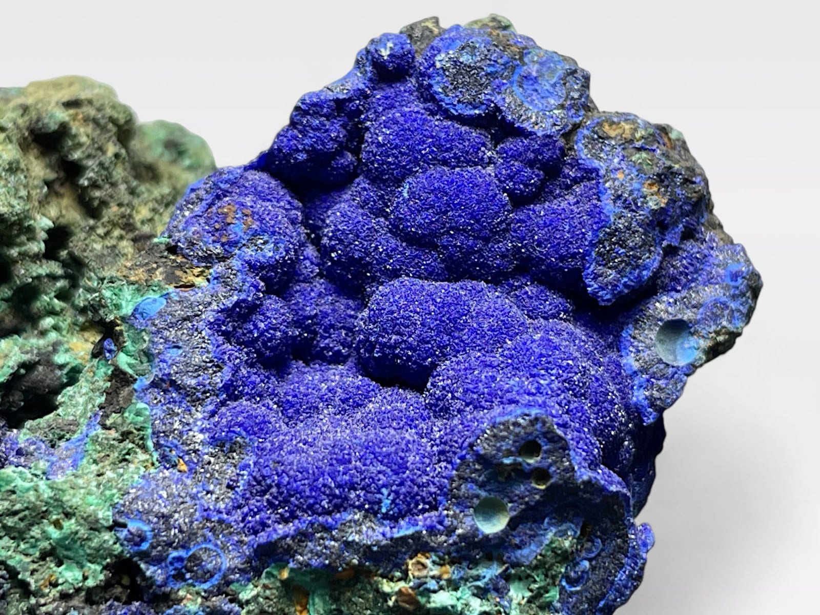 安徽省産 アズライト with マラカイト / Azurite with Malachite