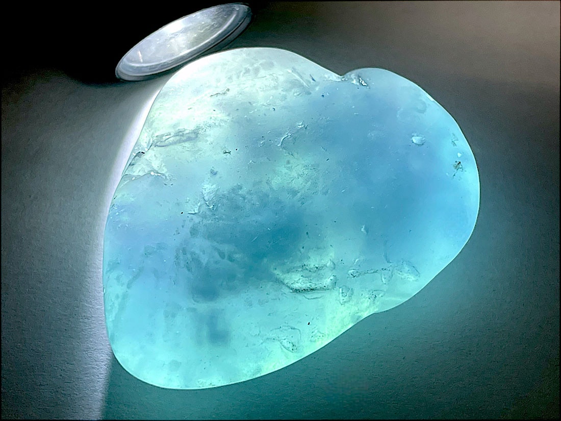 モザンビーク産 アクアマリン タンブル