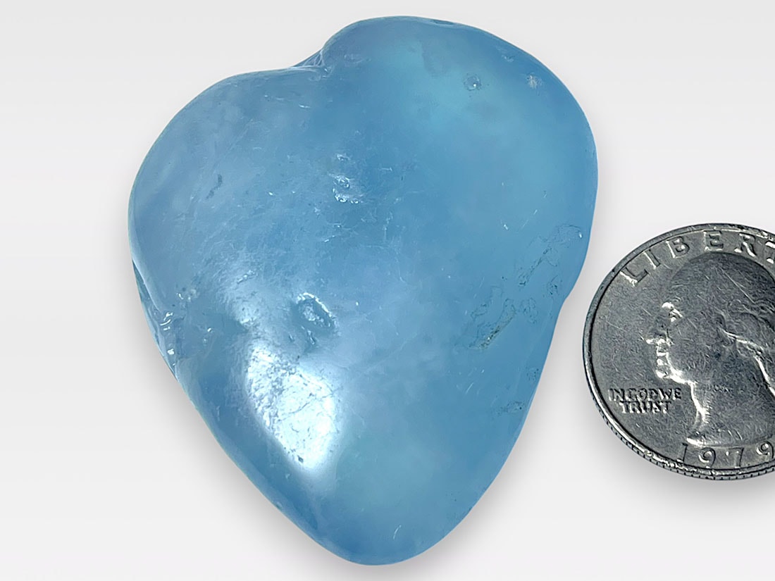 モザンビーク産 アクアマリン タンブル