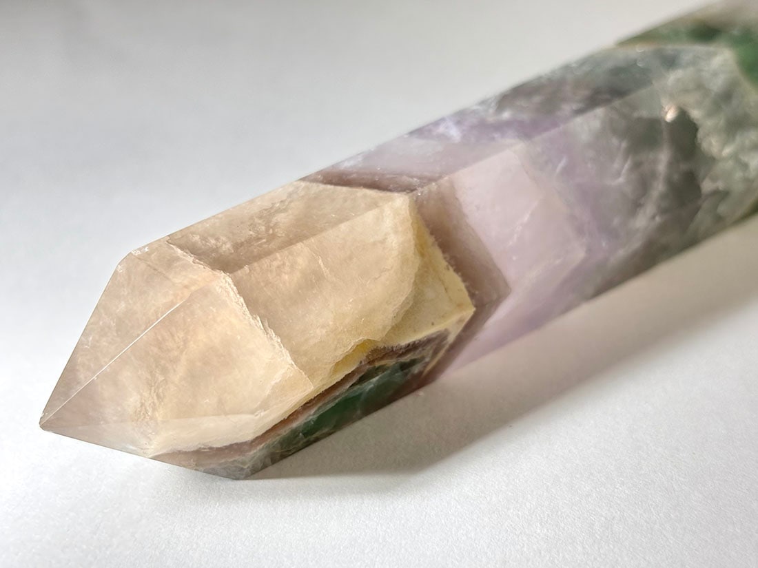 マダガスカル産 フローライト ポイント型ポリッシュ / Fluorite ( 蛍石 )