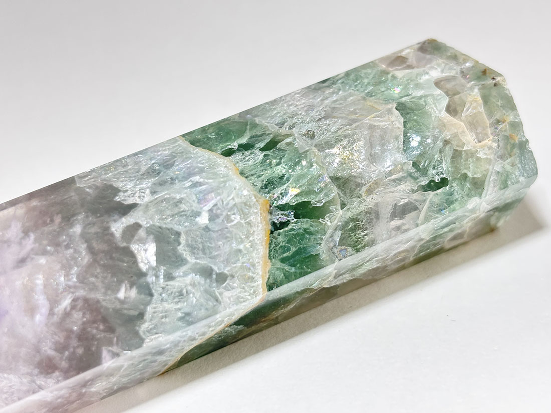 マダガスカル産 フローライト ポイント型ポリッシュ / Fluorite ( 蛍石 )