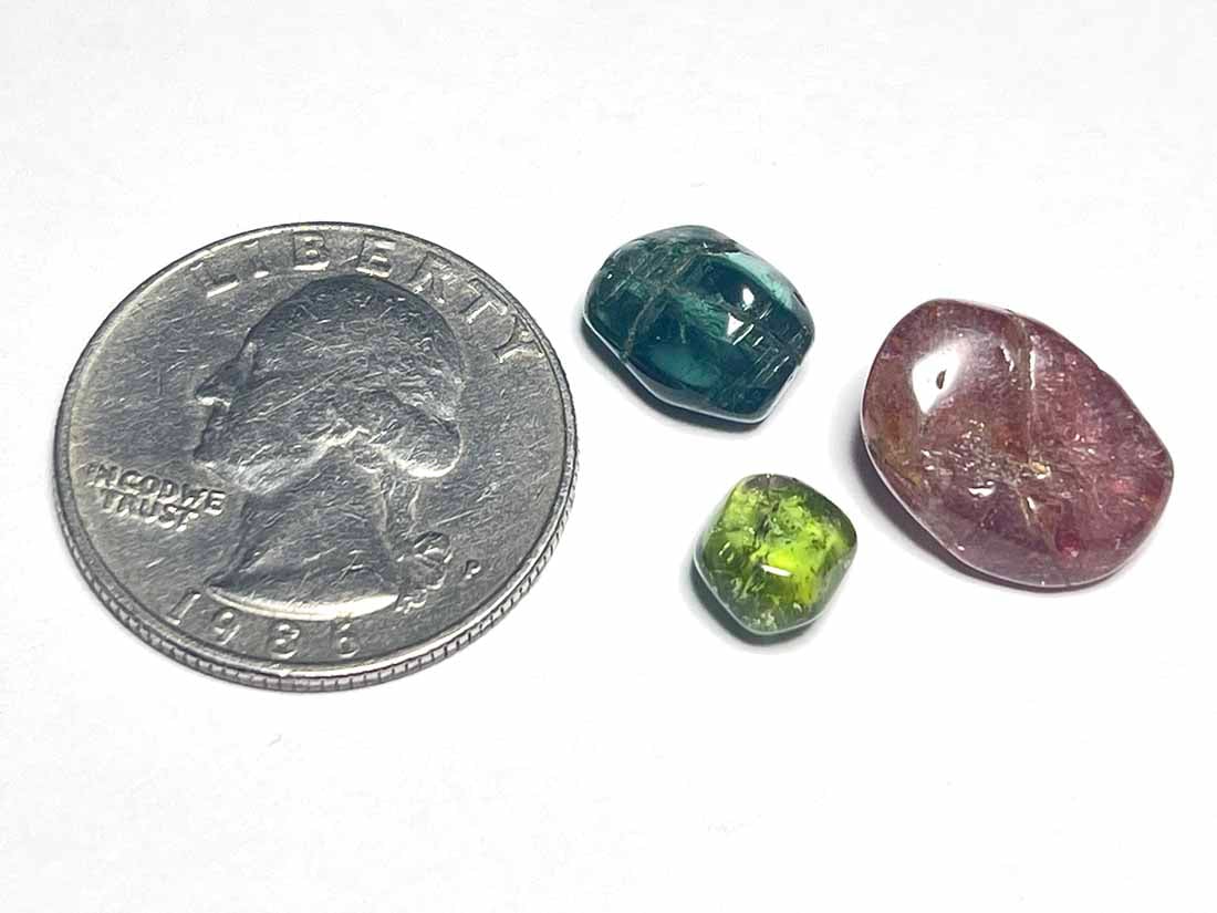 Prineu Mine ③パーティーカラー　トルマリン　鉱物標本　ブラジル Prineu Mine ⑦パーティーカラー トルマリン 鉱物標本 ブラジル