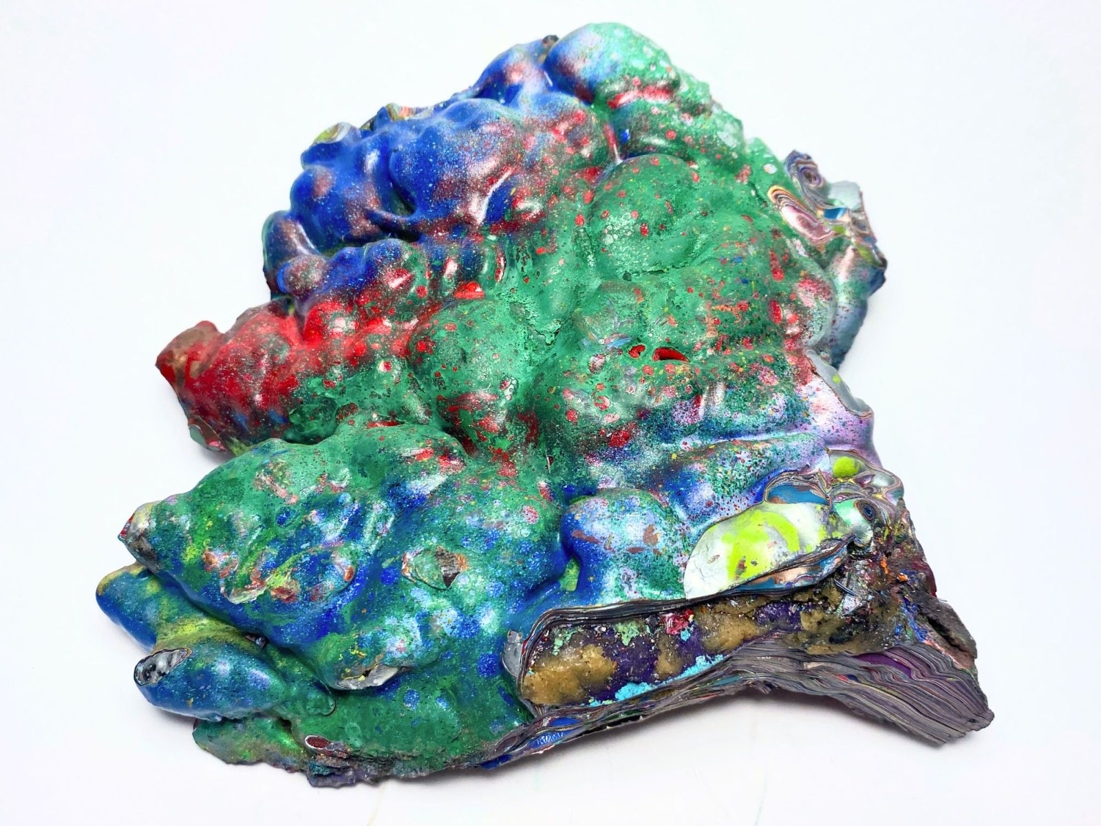 天然石】タワー アメリカレピドナイト パープルマイカ② トップ