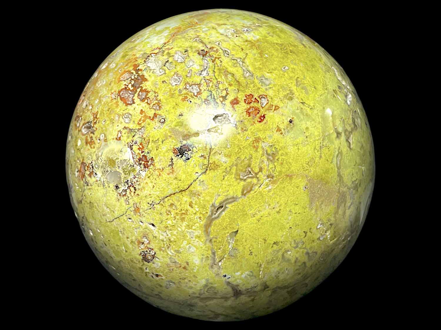 レア　高品質　オーストラリア　グリーンオパール　スフィア マダガスカル産 グリーンオパール 135mm 丸玉 /Green Opal Sphere