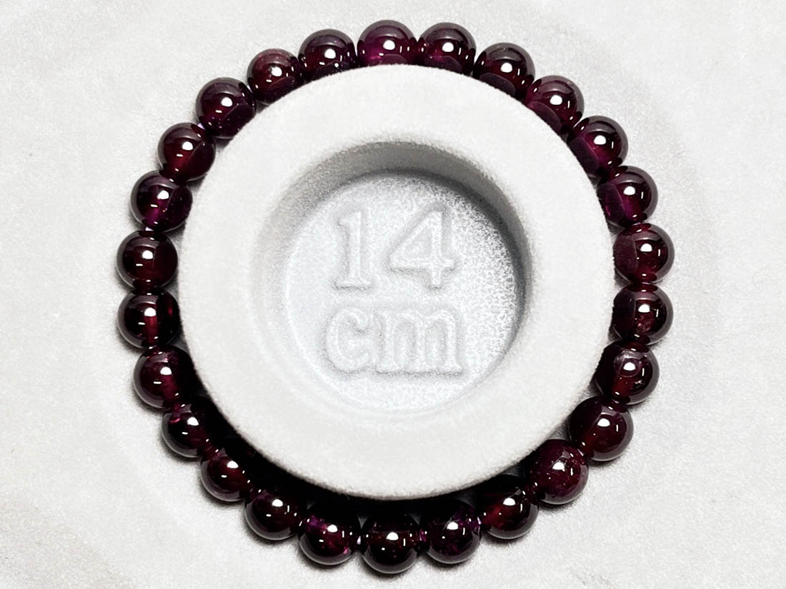 ロードライトガーネット 5mm ブレスレット / Rhodolite Garnet