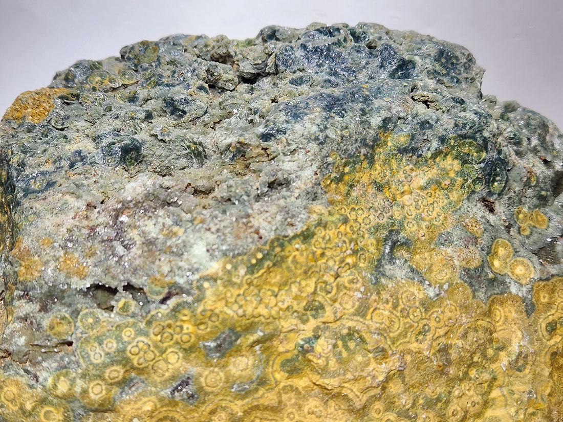オーシャンジャスパー　フレイム　マダガスカル産　天然石 オーシャンジャスパー 蛍の光 マダガスカル産 56.7cts./ ルース