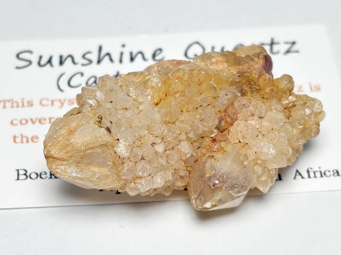 南アフリカ産 サンシャインクォーツ (カクタスリモーネ)/ Cactus Quartz