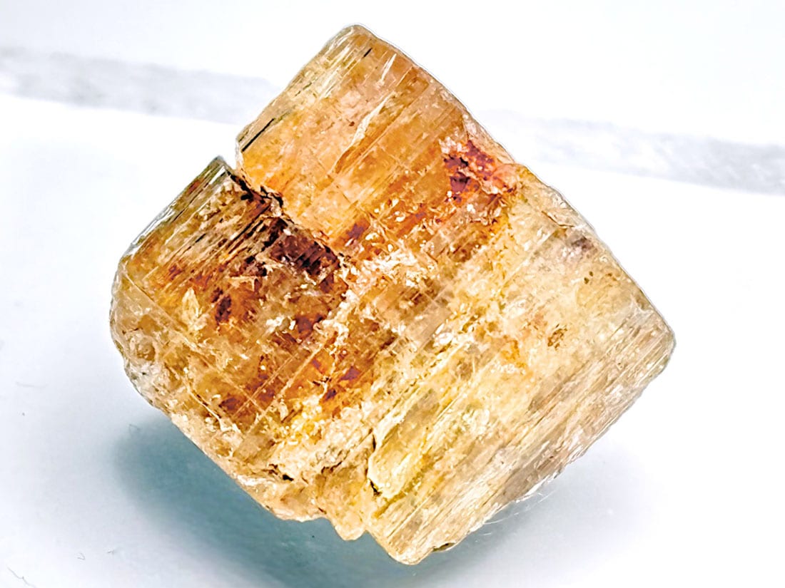 蛍光) ブラジル産 インペリアルトパーズ /Imperial Topaz
